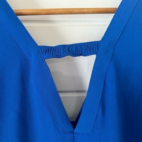 Jack by BB Dakota 0 to 100 Party Dress V-Neck Ruffle Sleeves Flowy Boho Casual M - Picture 10 of 14